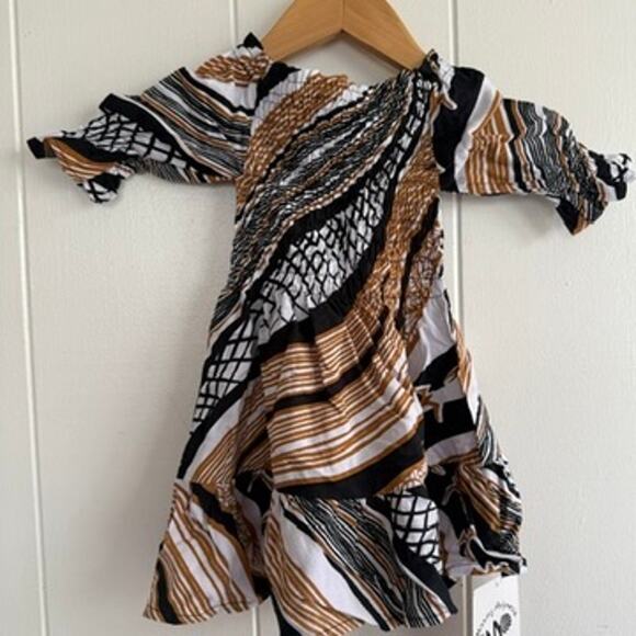 NWT MISSING POLYNESIA Kids Dress 6-18 Months/2T-4T Top - Picture 2 of 5